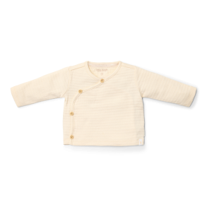 Little Dutch - T-Shirt wrap lange rmer  - Crème