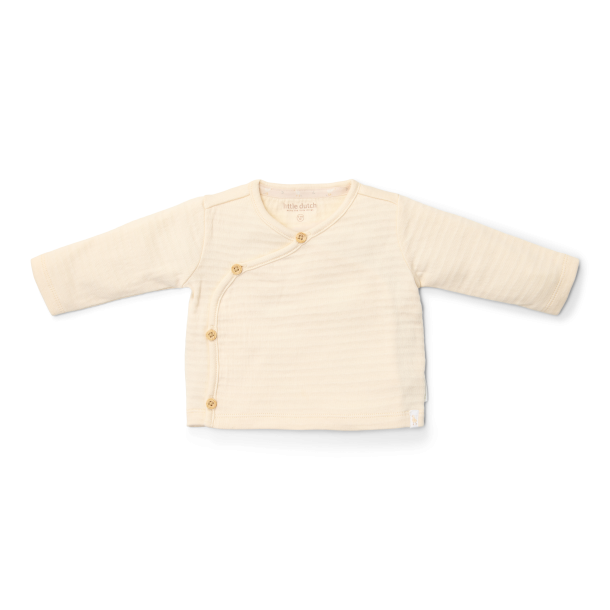 Little Dutch - T-Shirt wrap lange rmer  - Cr&egrave;me