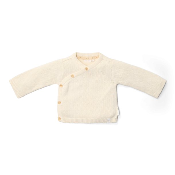 Little Dutch - Strikke Cardigan wrap  - Off White