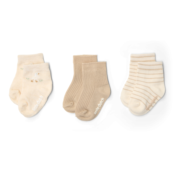 Little Dutch - 3-pak strmper  - Multi