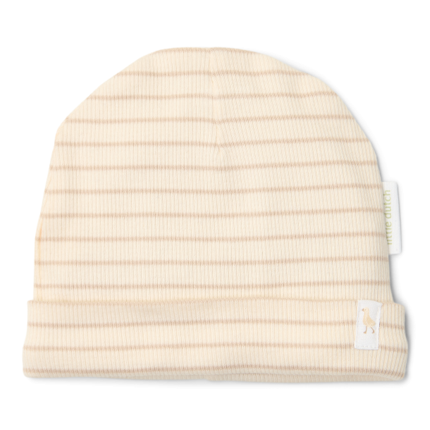 Little Dutch - Hat - Soft Beige Stripe