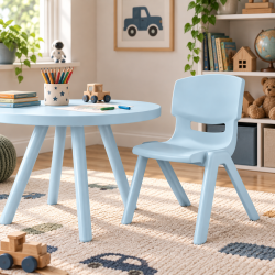 Oscar B�rnestol - Pastel bl�
