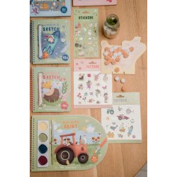 Little Dutch - Pompom-kort Little Farm^