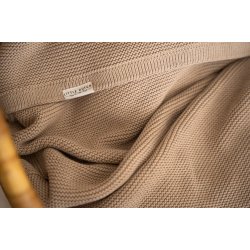 Little Dutch - Strikket Tppe 110x140cm - Beige