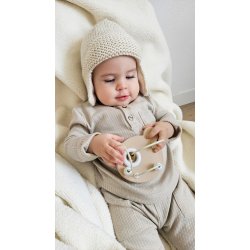 BAMBAM - Labyrint Bjrn i  miljvenligt tr - 8cm 