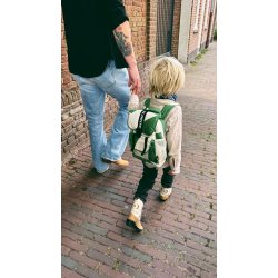 Wildride - Rygsk Green Graphic recycled - Brn