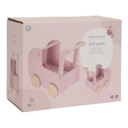 Little Dutch - Dukkevogn inkl. Tekstil