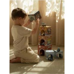 Little Dutch - Stabelkasse inkl. 6 biler 