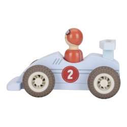 Little Dutch - Racerbiler med tr�k-slip og tr�figurer 