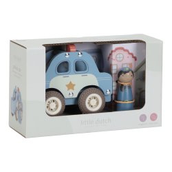 Little Dutch - Politibil m/tr�figur 