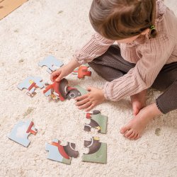 Little Dutch - 4-i-1 Puslespil - Little Farm^