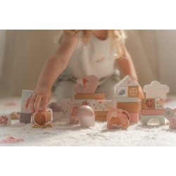 Little Dutch - Byggeklodser tr -Fairy Friends 