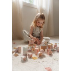 Little Dutch - Byggeklodser tr -Fairy Friends 