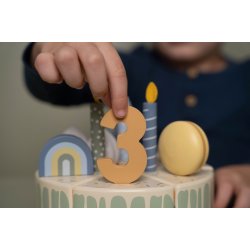 Little Dutch - F�dselsdagskage XL Blue