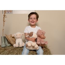 Little Dutch - Krammebamse Ko 17cm - Little Farm