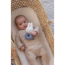 Miffy Rattle - Fluffy Blue^