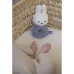 Miffy Rattle - Fluffy Blue^
