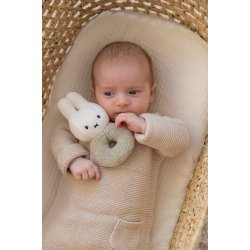 Miffy Rattle - Fluffy Green^