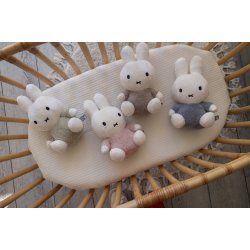 Miffy Kramme bamse 25cm - Fluffy Taupe^
