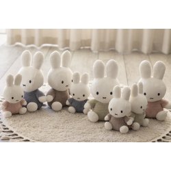 Miffy Kramme bamse 25cm - Fluffy Blue^