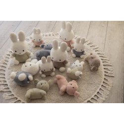 Miffy Kramme bamse 25cm - Fluffy Taupe^