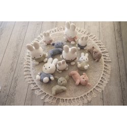 Miffy Kramme bamse 25cm - Fluffy Taupe^