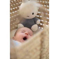 Miffy Kramme bamse 25cm - Fluffy Blue^