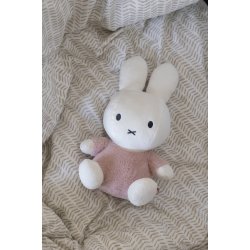 Miffy Kramme bamse 35cm - Fluffy Pink^