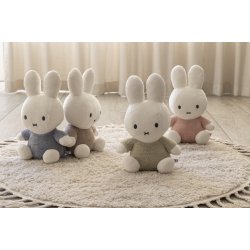 Miffy Kramme bamse 35cm - Fluffy Taupe^