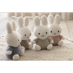 Miffy Kramme bamse 35cm - Fluffy Blue^