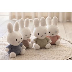 Miffy Kramme bamse 35cm - Fluffy Blue^