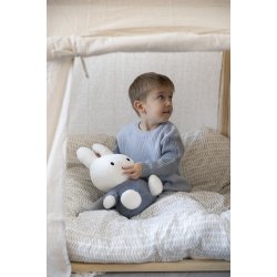 Miffy Kramme bamse 35cm - Fluffy Blue^