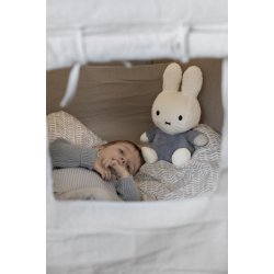 Miffy Kramme bamse 35cm - Fluffy Blue^