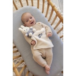 Miffy Kramme bamse klud - Fluffy Blue^