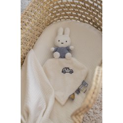 Miffy Kramme bamse klud - Fluffy Blue^