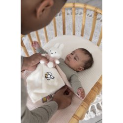 Miffy Kramme bamse klud - Fluffy Pink^