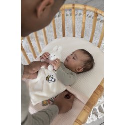 Miffy Kramme bamse klud - Fluffy Pink^