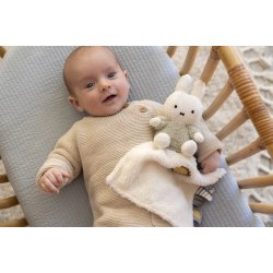 Miffy Kramme bamse klud - Fluffy Green^