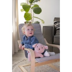 Miffy Kramme bamse Snuffie 25cm - Fluffy Pink^