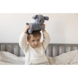 Miffy Kramme bamse Snuffie 25cm - Fluffy Blue^
