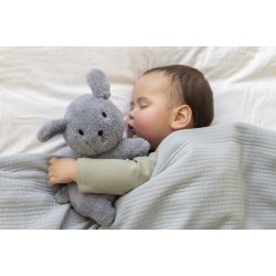 Miffy Kramme bamse Snuffie 25cm - Fluffy Blue^