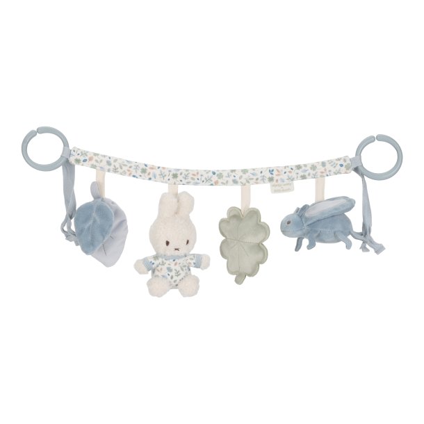 Miffy x Little Dutch Barnevognsophng chain - Lucky Leaves