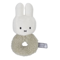 Miffy Rattle - Fluffy Green^