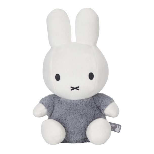 Miffy Kramme bamse 25cm - Fluffy Blue^