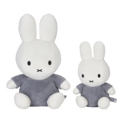 Miffy Kramme bamse 25cm - Fluffy Blue^