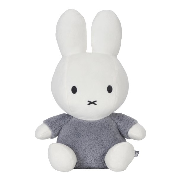 Miffy Kramme bamse 35cm - Fluffy Blue^