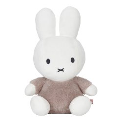 Miffy Kramme bamse 35cm - Fluffy Taupe^