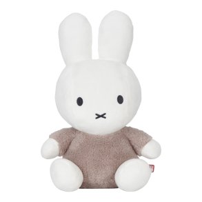 Miffy Kramme bamse 35cm - Fluffy Taupe^