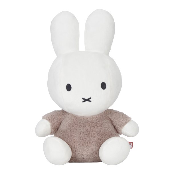 Miffy Kramme bamse 35cm - Fluffy Taupe^
