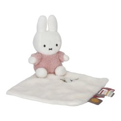 Miffy Kramme bamse klud - Fluffy Pink^